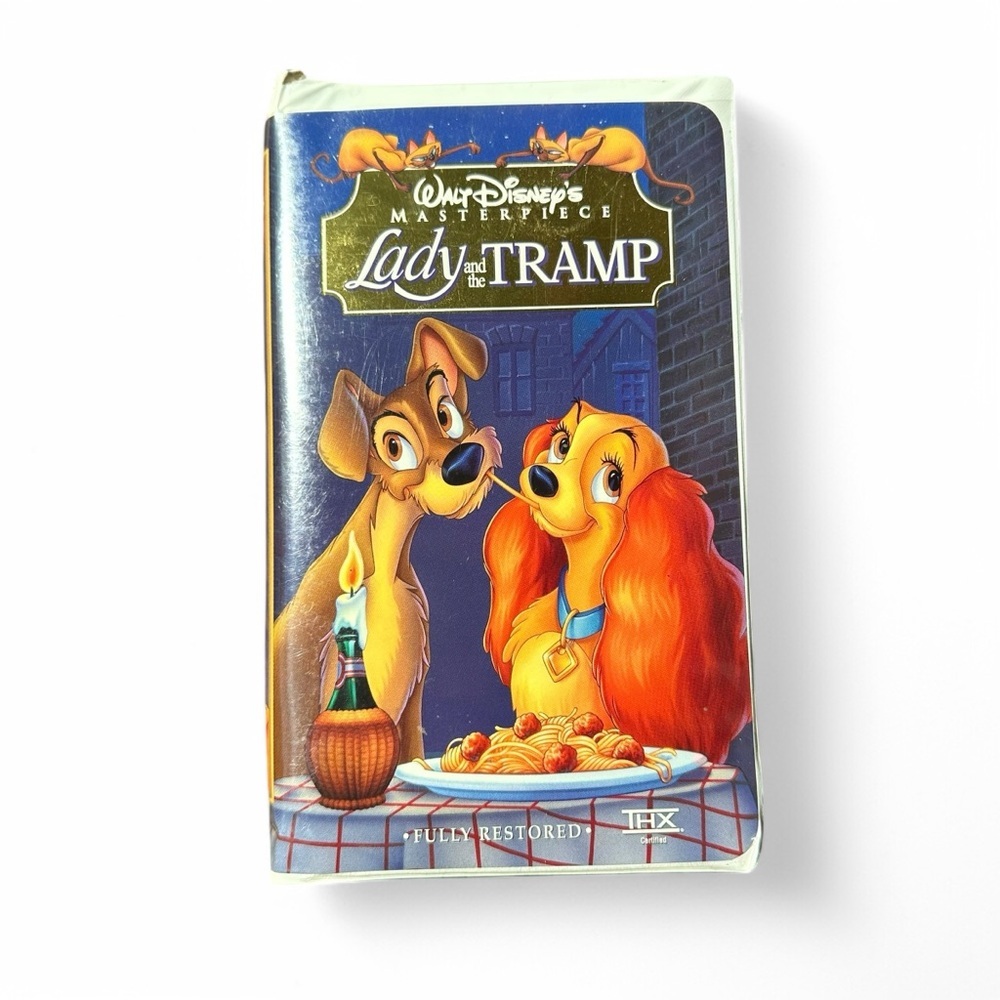 Disney Lady and the Tramp VHS 1999